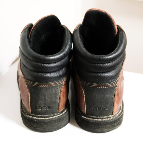 Brown Leather Hiking Boots 🥾 SOREL - Picture 4 of 10